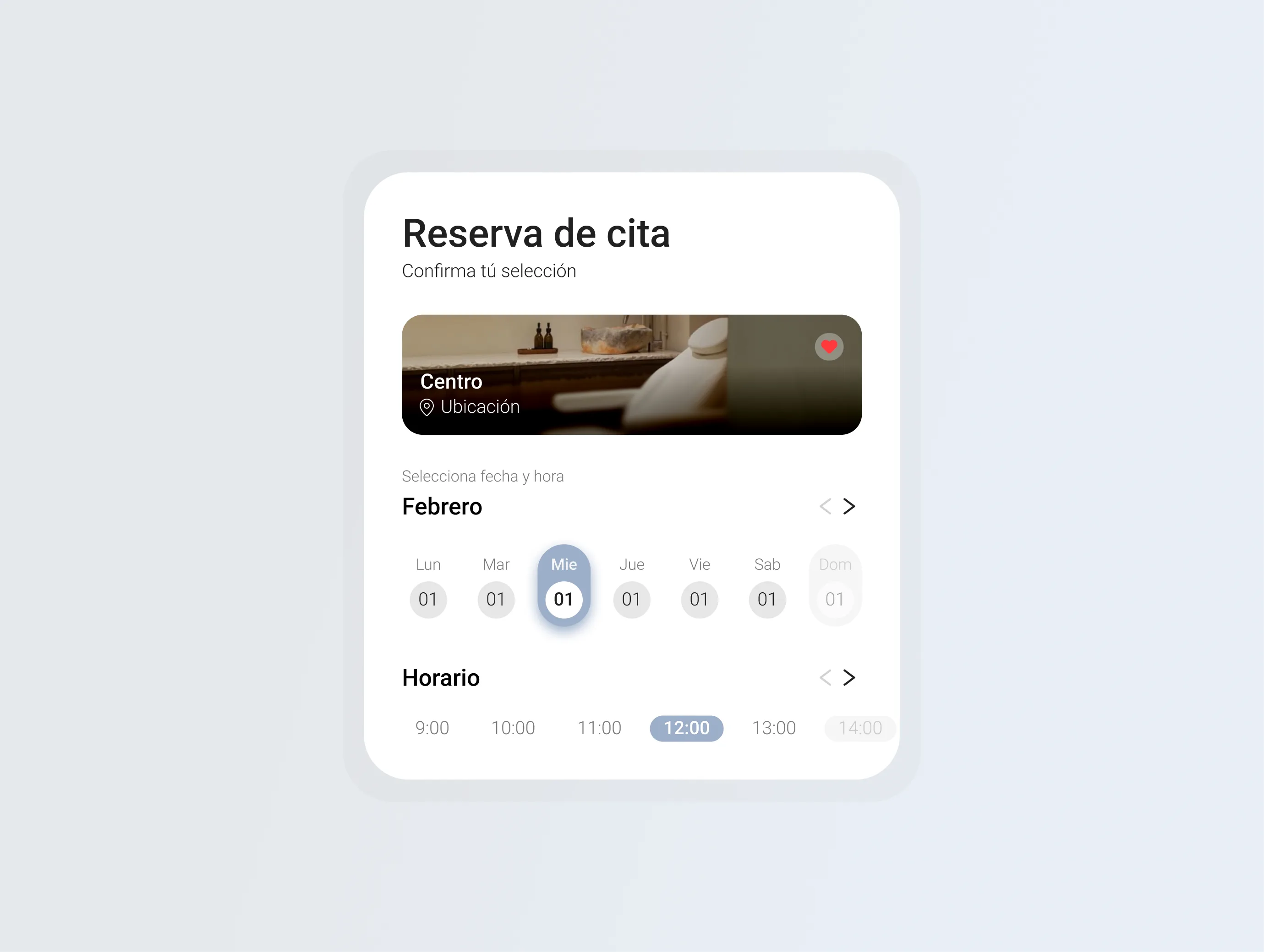 Reserva de cita
