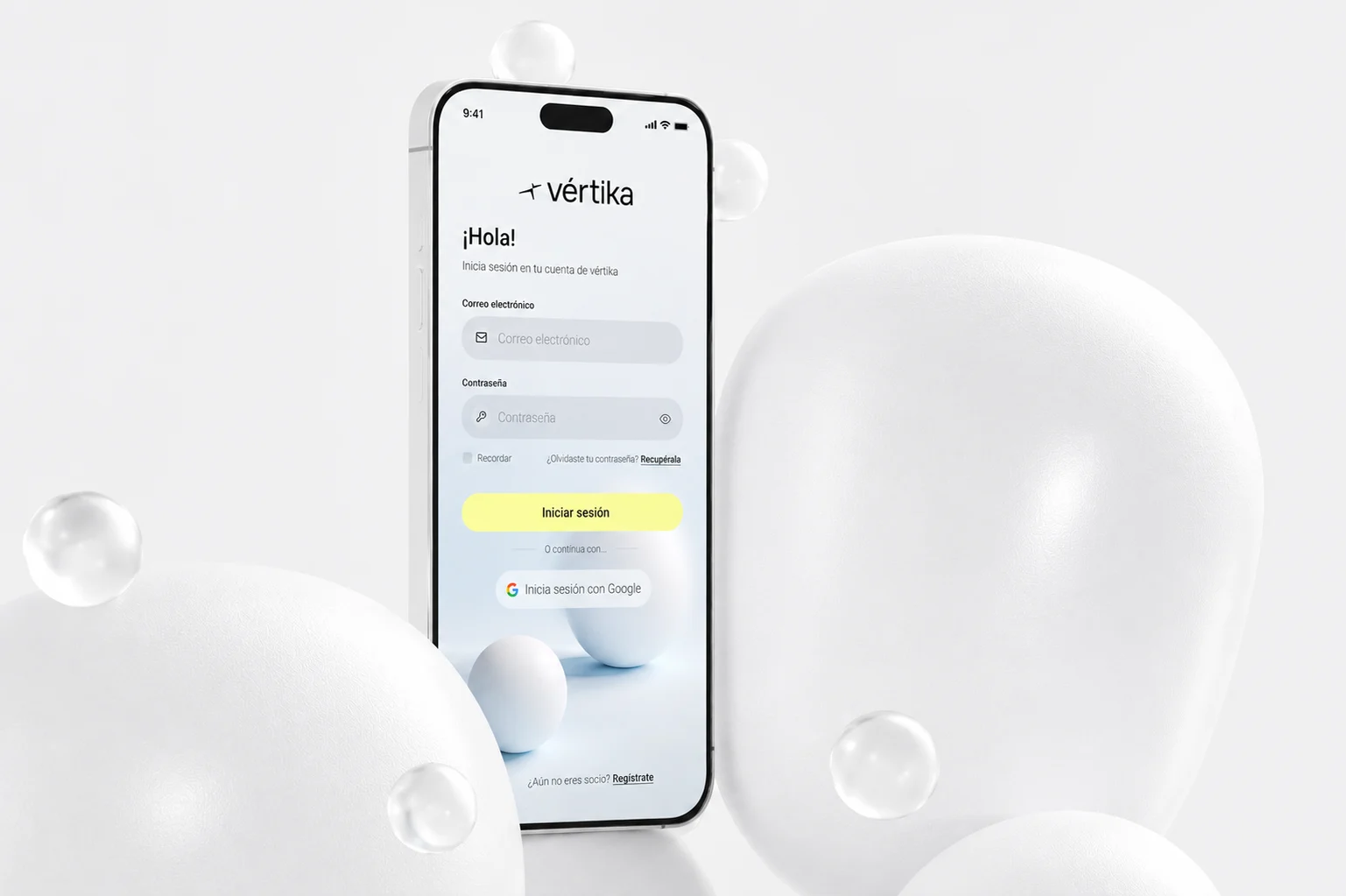 Vértika App Interface